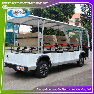 Ein guter Preis. 11-Sitzer Elektroauto 72V 7,55KW Trockenbatterie Tourbus mit kleiner Box für Hotels Online
