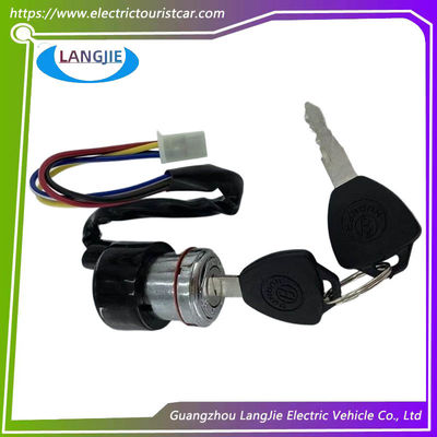 Elektrische Sightseeing Patrouillenwagen Marshell 4-Wire Schlüssel-Start-Schalter Teile