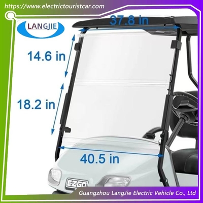 Ein guter Preis. Hohe Qualität Ezgo Txt Transparent Front Windschutzscheibe Golfwagen Online