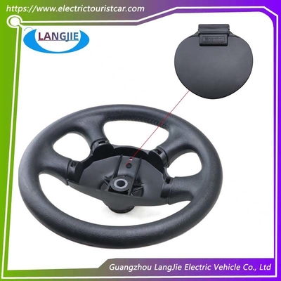 Ein guter Preis. High Quality Electric Golf Cart Parts, Detachable Steering Cover, Black Steering Wheel Online