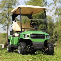 Ein guter Preis. 2 Seats Electric Golf Cart 48V Battery 30% Gradeability And AC Motor For Golf Courses online
