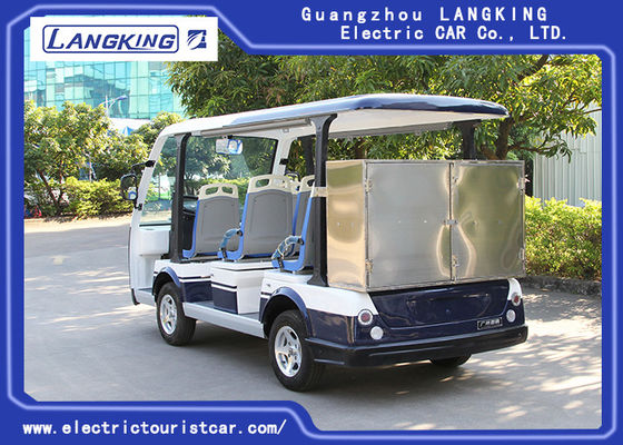 8 Sitzer-Elektroauto, Trockenbatterie-Reisebus Y083A 48V 5KW mit Kästchen für Hotel