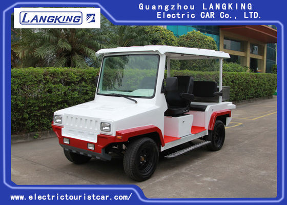 Roter/Sitzelektrischer Streifenwagen des Weiß-fünf mit Eimer HS CODE 8703101900