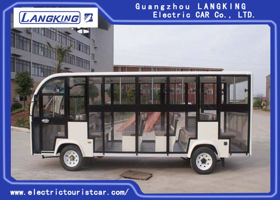 23 Sitzgeräumiger elektrischer Shuttle-Bus für Touristenattraktionen Max. Speed 28m/h