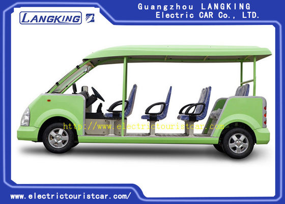 Geräumige 11 Sitze grünen elektrische Shuttle-Auto-Erholungsort-Fahrzeug-Hochleistung