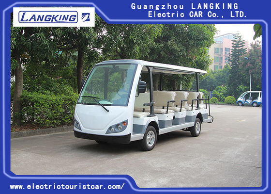 Kleines elektrisches Shuttle-Auto, des elektrischen Besichtigungs-14 Menschen Busses Max.Speed 28 km/h