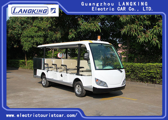 Kühlen Sie die 11 Sitzfracht-elektrisches Besichtigungs-Fahrzeug mit kleinem Toplight 72V 7.5KW ab