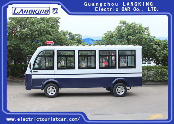 Sitzer-absorbieren das elektrische Shuttle-Auto des Weiß-11, das mit effektivem Schock ausgerüstet wird,/Tür