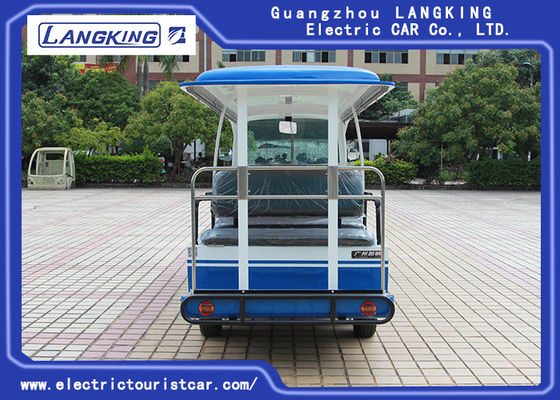 elektrische Shuttle-Fahrzeuge der Sitz72v 14 für multi Rücksitz des Passagier-28km/H Max. Speed mit Vorhang