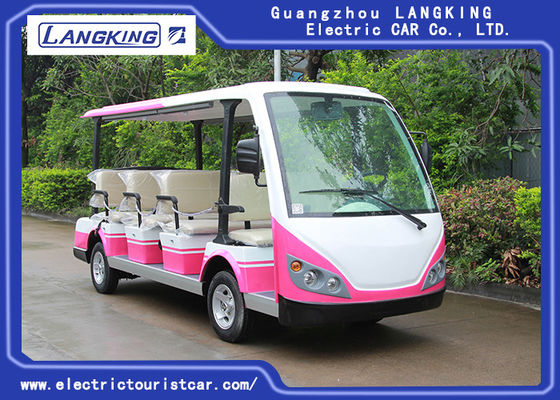 Roter/elektrischer Reisebus des Weiß-11 des Passagier-72V 7.5KW für Wohngemeinschaft