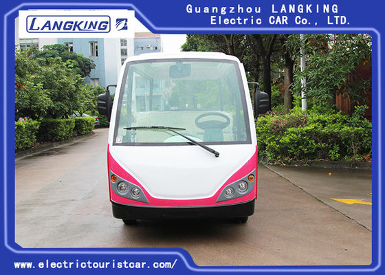 Roter/elektrischer Reisebus des Weiß-11 des Passagier-72V 7.5KW für Wohngemeinschaft