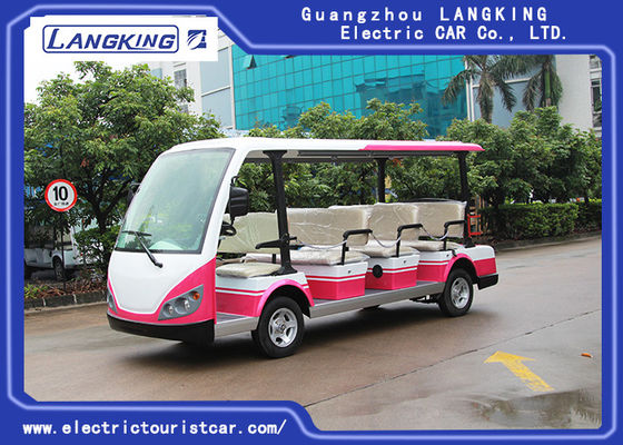Roter/elektrischer Reisebus des Weiß-11 des Passagier-72V 7.5KW für Wohngemeinschaft