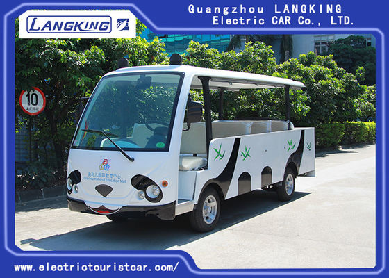 Absorbieren das elektrische Shuttle-Auto des Sitzer-14, das mit effektivem Schock ausgerüstet wird, mit Tür
