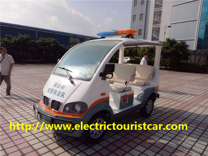 Elektrischer Streifenwagen /Golf karrt vier Passagier-weichen Seat 48V/3KW DC-Motor für Flughafen/Schule 0