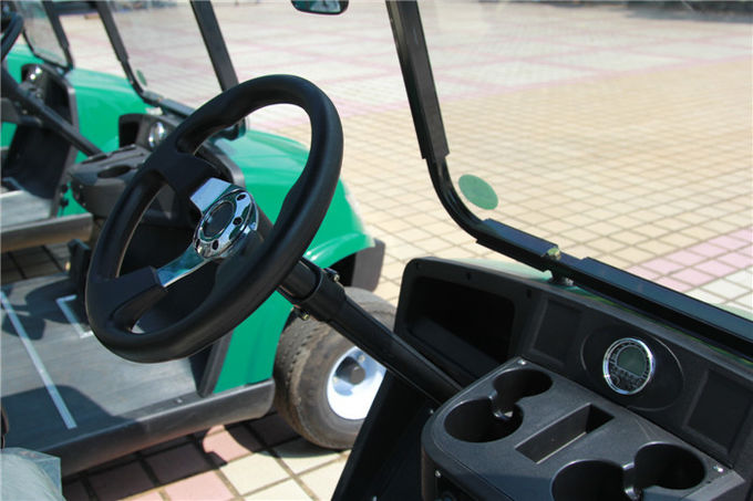 Sitze des 80km Strecken-elektrisches Club-Auto-fahren elektrische Golfmobil-2 mit Fracht 48v/3kw 1