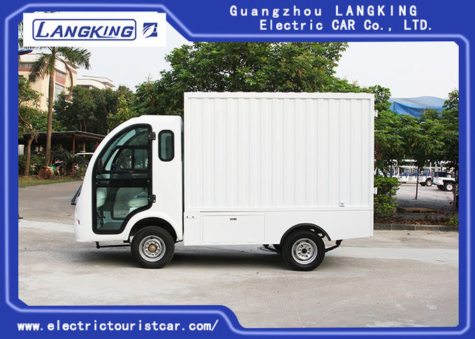 Be- und Entladung Sitzer 2 Electric Cargo Van For Goods 900kg/elektrischer Waggon 0
